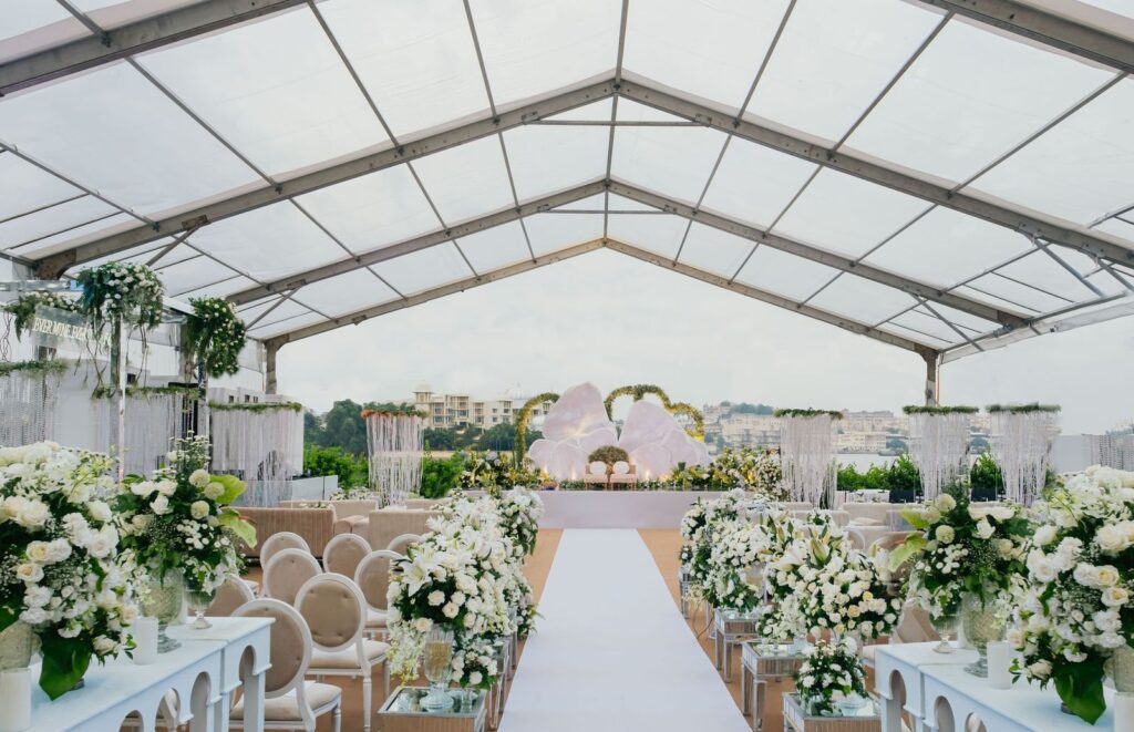 All-White Destination Wedding