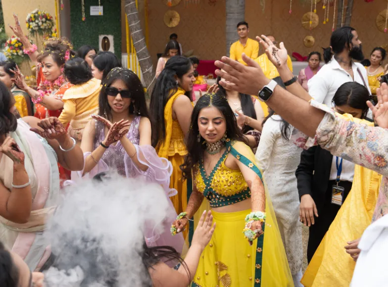 Ankit and Simran varmala