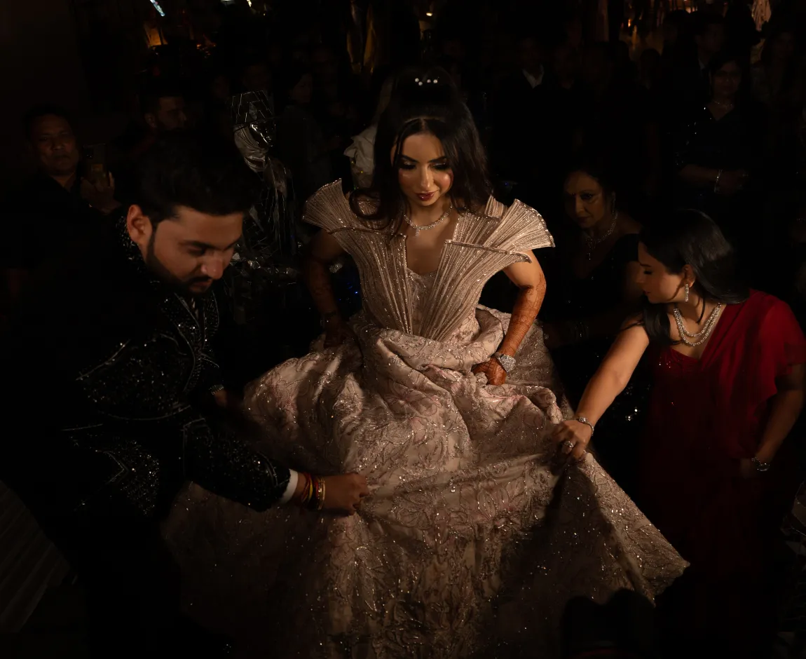 Ankit and Simran varmala moment